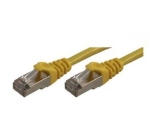 MCL FCC6BM-20M/J câble de réseau Jaune Cat6 F/UTP (FTP) Rond