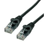 MCL IC5K99A06ASH05N câble de réseau Noir 0,5 m Cat6a S/FTP (S-STP)