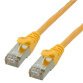 MCL IC5J99A0006F03J câble de réseau Jaune 0,3 m Cat6 F/UTP (FTP)