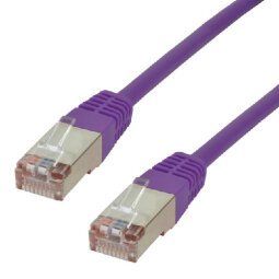 MCL IC5J99A006F03VI câble de réseau Violet 0,3 m Cat6 F/UTP (FTP)