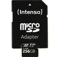 Intenso 3433492 memoria flash 256 GB MicroSDXC UHS-I Classe 10