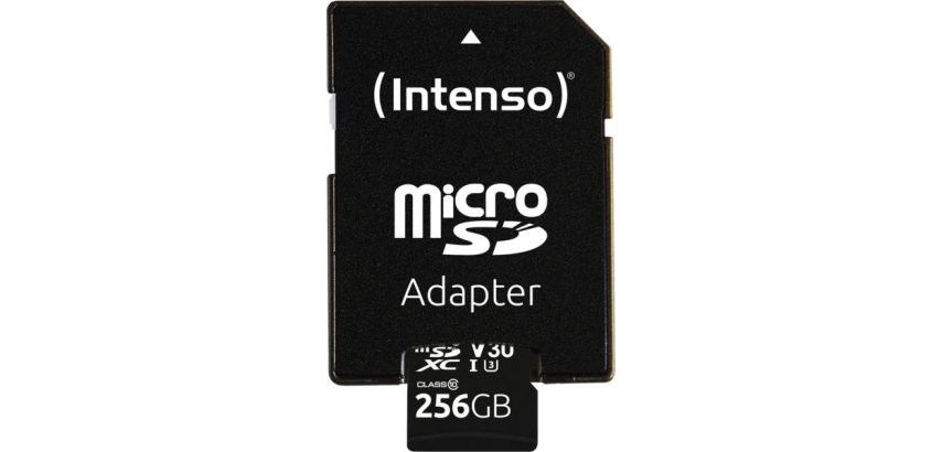 Intenso 3433492 memoria flash 256 GB MicroSDXC UHS-I Classe 10