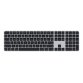 Apple Magic clavier Universel USB + Bluetooth QWERTY Anglais américain Noir