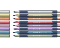 Pochette schneider roller metallique paint it 050 trait 0,4 mm pointe ultra smooth 8  coloris assorti
