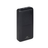 Rivacase VA2571 batteria portatile Polimeri di litio (LiPo) 20000 mAh Nero