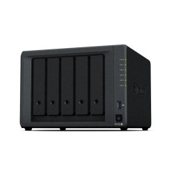 Synology DiskStation DS1522+ serveur de stockage NAS Tower SoC AMD Embedded série R R1600 8 Go DDR4 0 To DiskStation Manager Noir