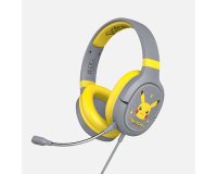 OTL Technologies Pokémon PK0862 cuffia e auricolare Cuffie Cablato A Padiglione Gaming Grigio, Giallo