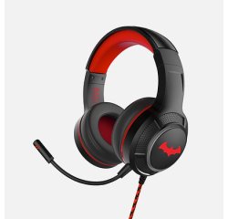 OTL Technologies DC Comics DC0905 cuffia e auricolare Cablato A Padiglione Gaming Nero, Rosso