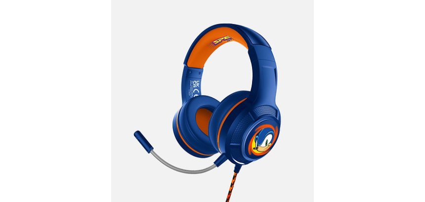 OTL Technologies Sonic Boom SH0903 cuffia e auricolare Cuffie Cablato A Padiglione Gaming Blu, Multicolore