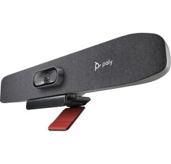 Barra de Videoconferencia inteligente POLY STUDIO R30 para salas pequeñas conectividad USB