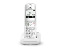 Gigaset AS490 Analog/DECT telephone Caller ID White