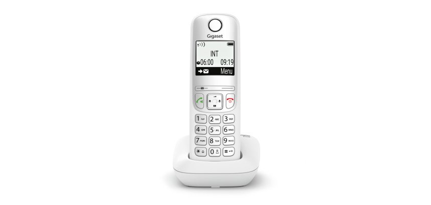 Gigaset AS490 Telefono analogico/DECT Identificatore di chiamata Bianco