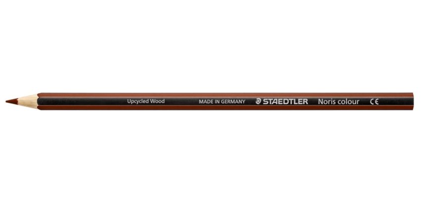Crayons staedtler noris colour 185 coloris brun       pochette de 12
