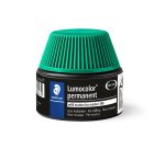 Recharge marqueur permanent staedtler lumocolor 488 48    pour marqueurs compacts 348   flacon 20ml coloris vert