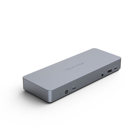 HYPER HD-GD1000-EU station d'accueil USB 3.2 Gen 1 (3.1 Gen 1) Type-C Argent