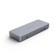 HYPER HD-GD1000-EU station d'accueil USB 3.2 Gen 1 (3.1 Gen 1) Type-C Argent