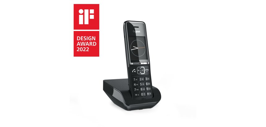 Gigaset COMFORT 550 Telefono analogico/DECT Identificatore di chiamata Nero