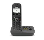 Gigaset AS490A Analog/DECT telephone Caller ID Black