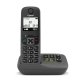 Gigaset AS490A Analog/DECT telephone Caller ID Black