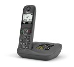 Gigaset AS490A Analog/DECT telephone Caller ID Black