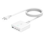 Tucano MA-DEGAN100-EU-W cargador de dispositivo móvil Portátil, Smartphone, Tableta Blanco Corriente alterna Carga rápida Interior