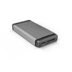 SanDisk SDPR5A8-0000-GBAND lecteur de carte mémoire USB 3.2 Gen 1 (3.1 Gen 1) Type-C Noir, Argent