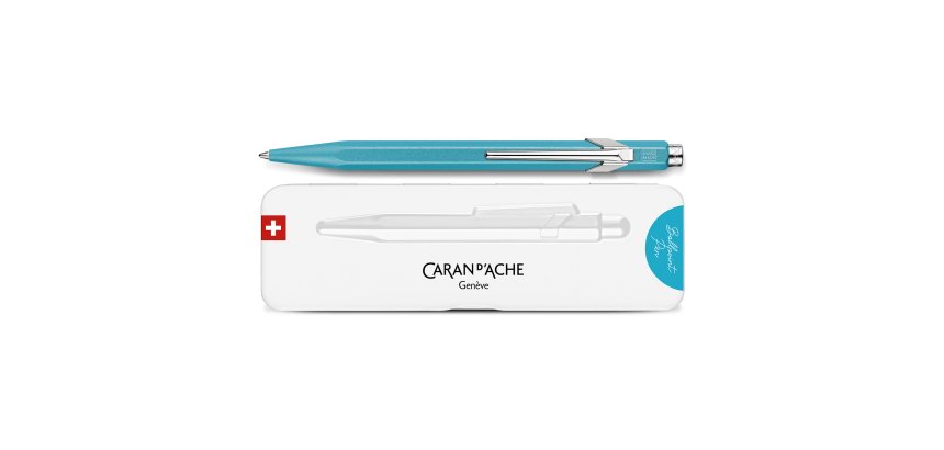 Stylo à bille 849 Colormat-X, turquoise
