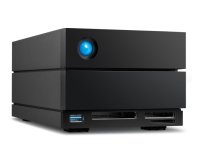 LaCie 2BIG DOCK boîtier de disques 32 To Bureau Noir