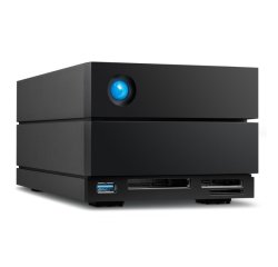 LaCie 2BIG DOCK boîtier de disques 16 To Bureau Noir