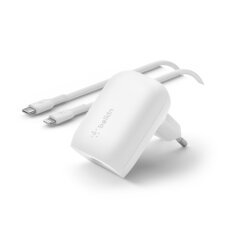 Belkin WCA005vf1MWH-B5 Ordinateur portable, Smartphone, Tablette Blanc Secteur Charge rapide Intérieure