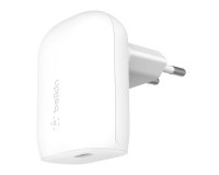 Belkin WCA005vfWH Portátil, Smartphone, Tableta Blanco Corriente alterna Carga rápida Interior