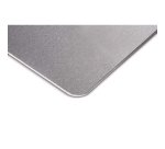 Serre-livres maul aluminium coins arrondis 10x8x10cm      coloris argent