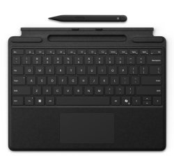 Microsoft Surface Pro Keyboard with Slim Pen for Business AZERTY Français Microsoft Cover port Noir
