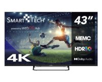 SMART Technologies 43UW02V TV 109.2 cm (43") 4K Ultra HD Smart TV Wi-Fi Black 230 cd/m²