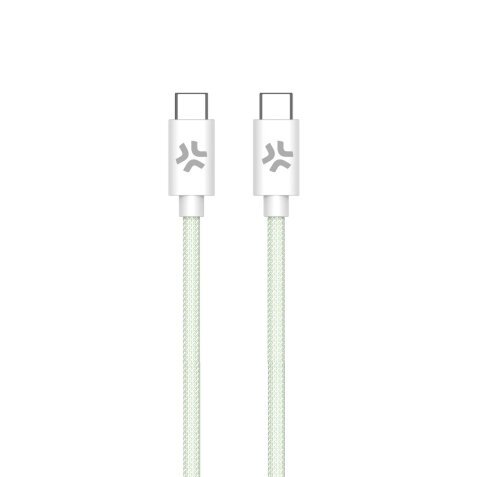 Celly USBCUSBCCOTTGN cable USB 1,5 m USB C Verde, Blanco