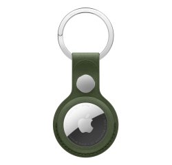 Apple AirTag FineWoven Key Ring - Moss