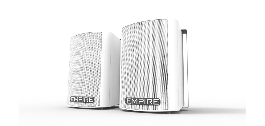 Empire Media HT.WALL600U altoparlante 2-vie Bianco Con cavo e senza cavo 600 W