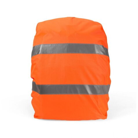 DICOTA Hi-Vis Housse de protection anti-pluie pour sac à dos Orange Polyester