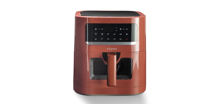 Tognana Porcellane D2DFA03IRRO fryer Single 7 L 1800 W Hot air fryer Red