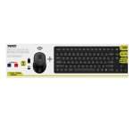 Port Designs 900904-FR clavier Souris incluse Bureau AZERTY Français Noir
