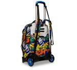 Seven 20C202302-519 zaino Zaino scolastico Multicolore Poliestere