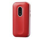 Doro Leva L20 7,11 cm (2.8") 132 g Rouge, Blanc Téléphone numérique