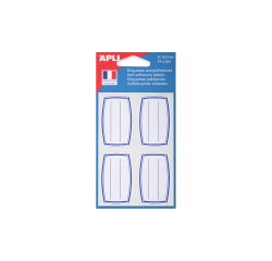 Étiquette adhésive apli agipa écolier 33x53mm pochette 32 unités