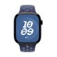 Apple Nike Sport Band Bande Bleu Aluminium, Fluoroélastomère