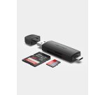 Vention Lector de Tarjetas Externo CLKB0/ USB 3.0 y USB Tipo-C