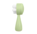 Muitomas FACEBRUSHGN spazzola per la pulizia del viso Spazzola per massaggi Verde, Bianco
