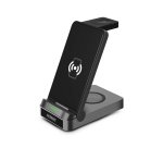 Urban Factory SWC40UF chargeur d'appareils mobiles Universel Noir USB Recharge sans fil Charge rapide Intérieure