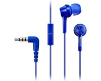 Panasonic Auricolari in-ear con cavo RP-TCM115E-A, Blu