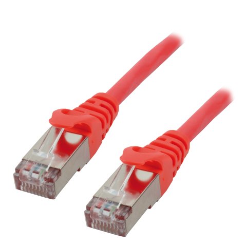 MCL IC5L99A0007SH3R câble de réseau Rouge 3 m Cat7 S/FTP (S-STP)
