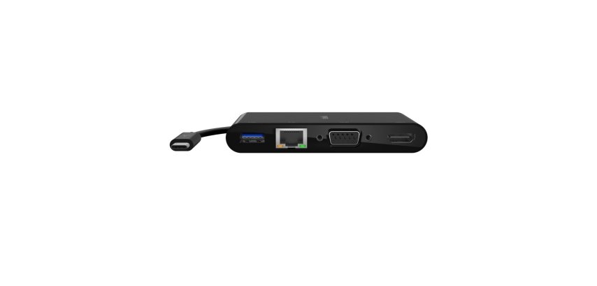 Belkin AVC005BTBK interface hub USB 3.2 Gen 1 (3.1 Gen 1) Type-C Black